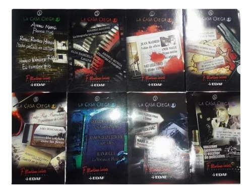 Libro La Casa Ciega - Pack De 8 Novelas - Edaf