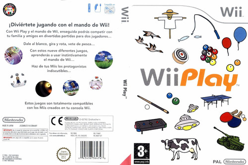 Juegos Nintendo Wii Originales - Wii Play