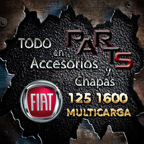 Zocalo Reforzado Multicarga Fiat 125-1600-multi Y Mas...