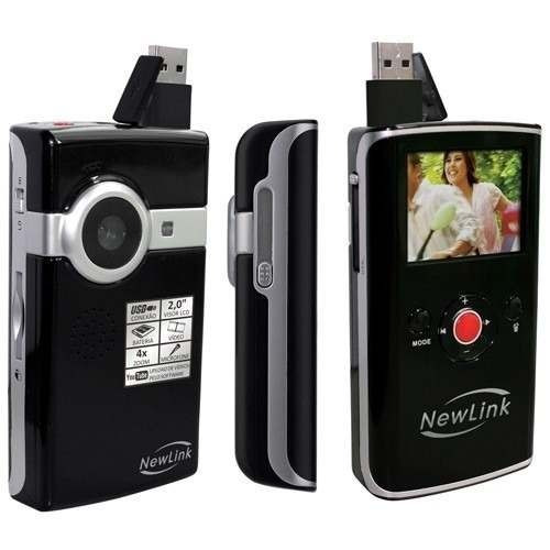 Filmadora Digital Pocket Cam Hd Newlink Hdmi Vc103