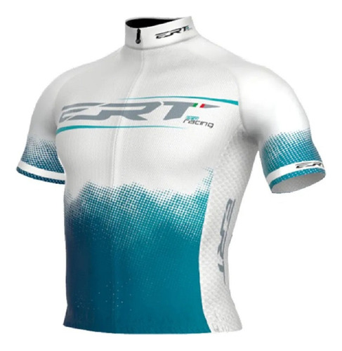 Camisa Ciclismo Curta New Elite Ert Pro Racing Milano