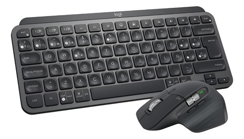 Combo Mouse Mx Master 3 + Teclado Mx Keys Mini Compacto