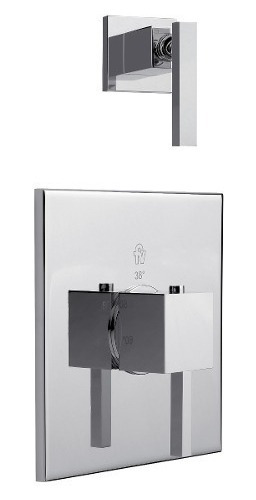 Imagen 1 de 2 de Griferia Baño Fv Conjunto Decorativo Termostatico 3/4