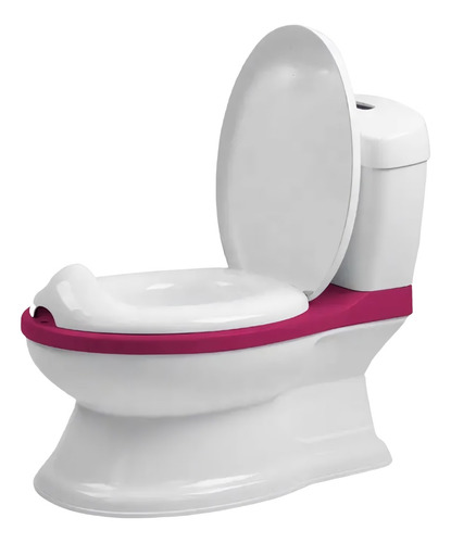 Baño Entrenador Aeiou My Potty Training Musical Color Rosa