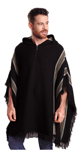 Ruana Poncho Casual Y Estilo Para Hombre 7840ttd