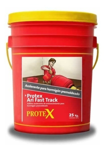 Acelerante P/hormigon Protex Ari Fast Track X 25kg