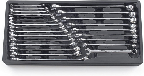 Juego De Llaves Combinadas Largas 24pzs Mm- Std Gearwrench