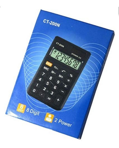 Calculadora Bolsillo 8 Dígitos Ct-210n 