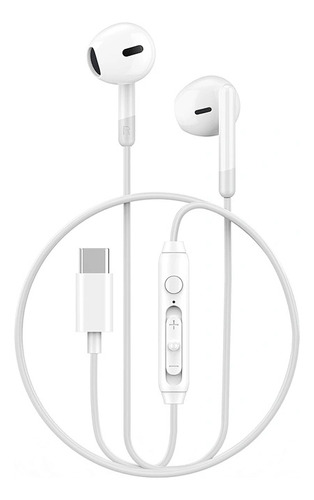 Auriculares Con Cable Usb-c Wiwu Earbuds Eb314 Con Microfono