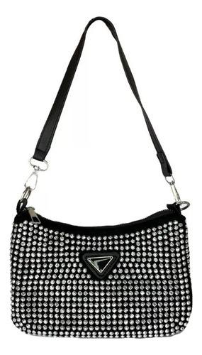 Cartera Mini Bag Strass Importada Fiesta Noche Tendencia