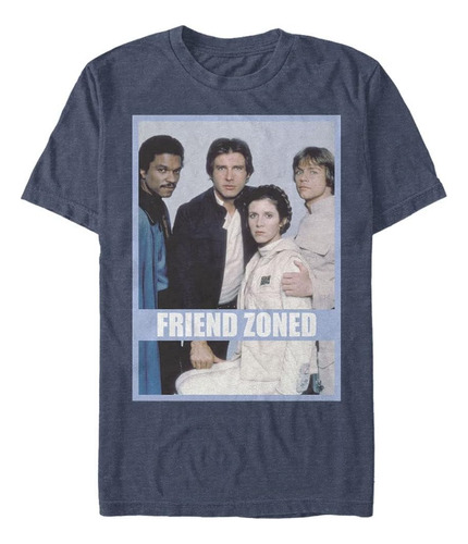 Star Wars & Tall Friend Zone Polera De Manga Corta Para Ho