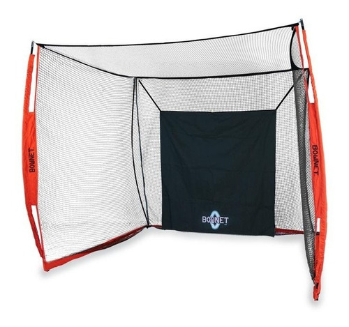 Red Backstop Para Practica Bateo Baseball Bownet Cube 