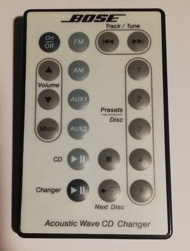 Control Remoto Para Sistema De Audio Bose Cd3000 