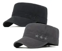 Comprar Paquete De 2 Gorras Militares De Algodón Para Hombres Gorras