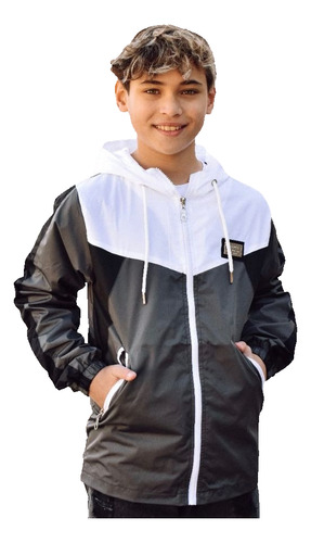 Campera De Niños Rompevientos Impermeable Super Liviana