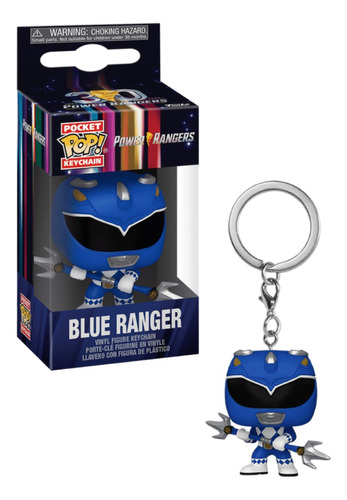 Blue Ranger Keychain Funko Pop Llavero / Power Rangers