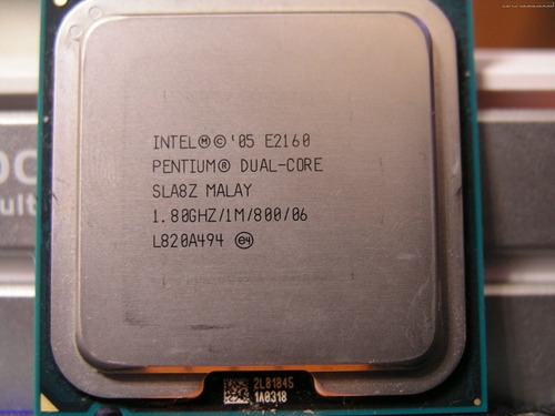 Procesador Intel Socket 775 Dual Core E2160 1,8 Ghz