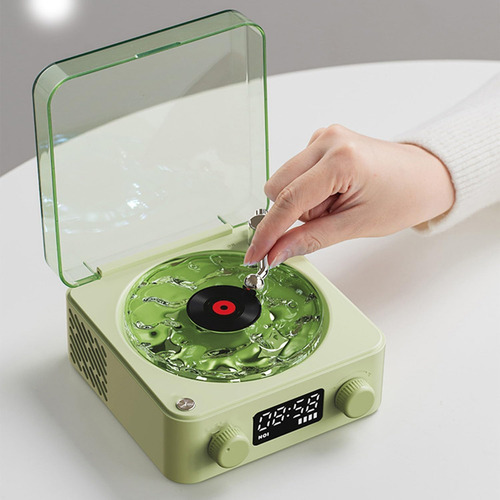 2024 Reproductor De Discos De Vinilo Waves,discos Bluetooth