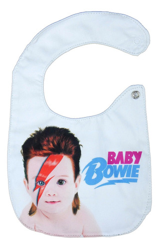 Babero Baby David Bowie Bb002 Ziggy Stardust Go Rocker