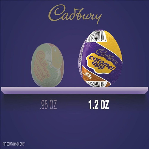 Huevos De Chocolate Con Leche De Pascua Cadbury Rellenos Con