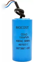 Comprar Capacitor Condensador De Marcha Permanente 150uf 450v