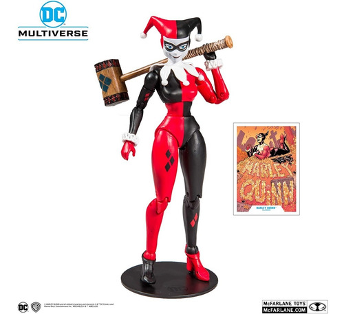Dc Multiverse - Harley Quinn - 22 Puntos De Articulación