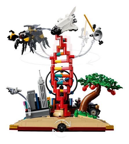 Lego Ideas La Evolución De Stem 21355 - 879 Pz Versión Del Personaje Marie Curie