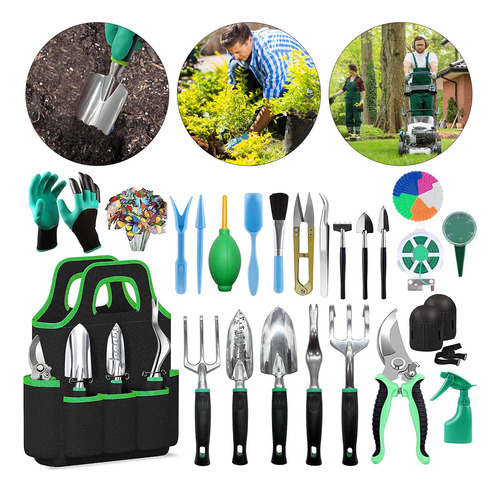 Set 84 Pcs Jardinería Pro De Todo Tipo - Suculentas - Jardín