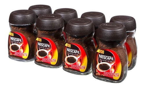 Café Soluble Nescafé Con 8 Piezas De 42 Grs