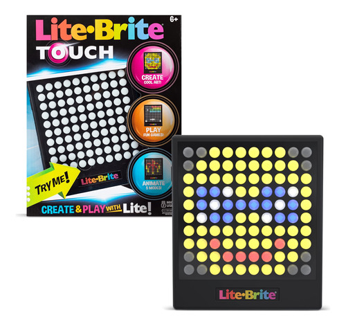 Lite-brite Touch - Crea, Juega Y Anima - Juguete De Aprendiz