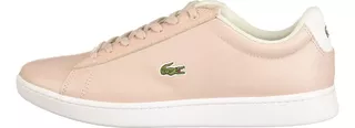 Tenis Lacoste Originales Mujer Basicos Casuales Logo Bordado