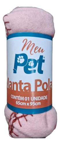 Manta Meu Pet cobertor pet cachorros mantinha naninha gatos quente 65x95cm