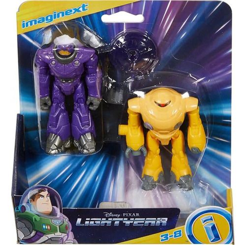 Figuras De Acción Lightyear Zurg Y Zyclops Fisher-price