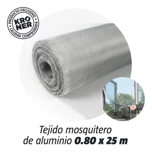 Tela Mosquitera Aluminio $37
