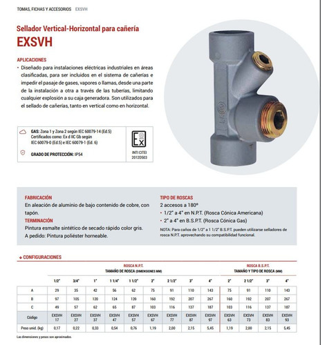 Sellador Vertical-horizontal De Aluminio De 3/4 - Exsvh 27