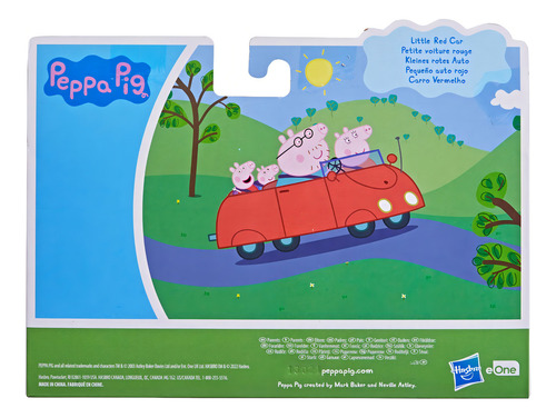 Set de figuras y vehículos Hasbro de Peppa Pig