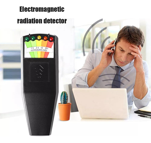 Novo Kit De Multímetro Digital K2 5 Led Gauss Emf Meter