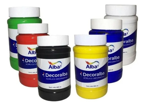 Acrilico Decorativo Alba 450 Ml - Deacero