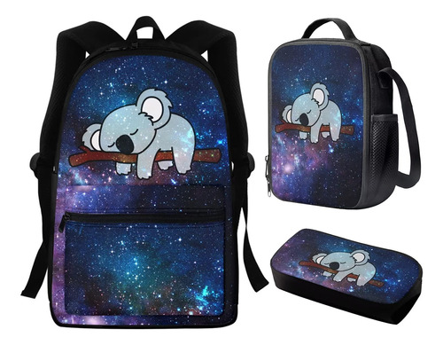 Disnimo Mochila Galaxy De 3 Piezas Para Ninos Y Ninas De 4 A