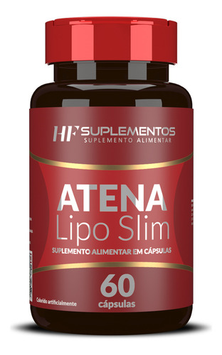 Atena Liposlim Spirulina Cromo 60 caps Hf Suplementos