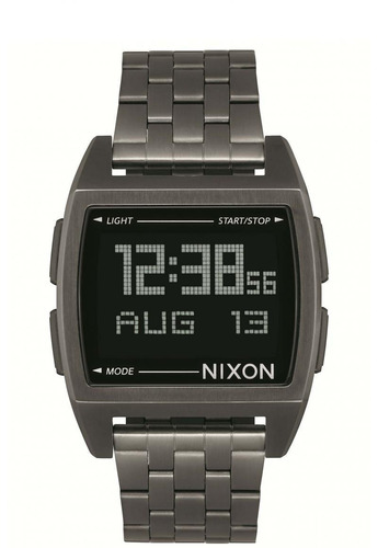 Reloj Base Plateado Nixon