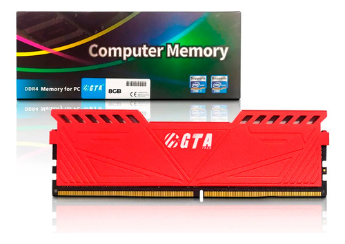 Memoria 8gb Ddr4 3200 Cl 16 1.2v Desktop C/ Dissipador Gta