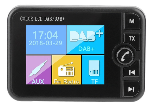 Transmisor Fm Receptor De Radio Digital Para Coche Dab De 2,