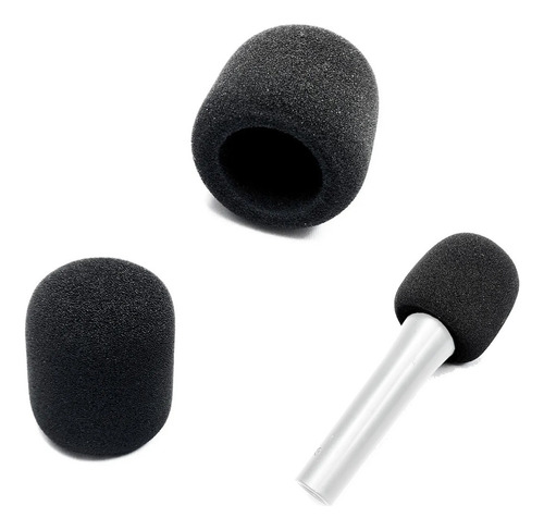 Par Espuma Anti Puff P/ Microfones C/ Fio Sem Fio, Camisinha