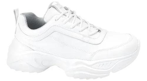 Tenis Sport Chunky Next Co 741 Blanco Para Mujer Env o gratis