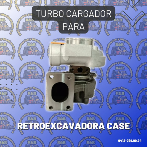 Turbo Cargador Para Retroexcavadora Case