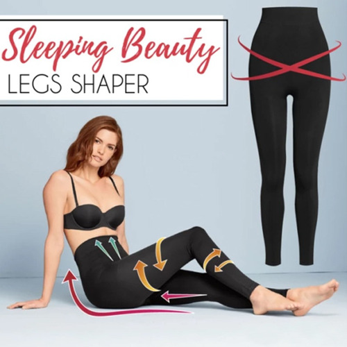 Mujeres Bella Durmiente Piernas Shaper Legging Adelgazar Pan