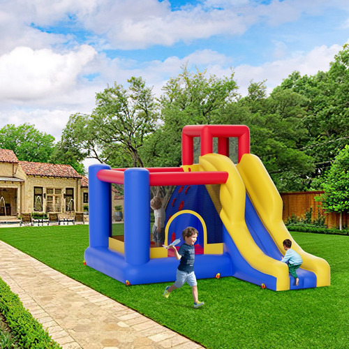 Trampolín Brincolín Inflable Niños 3.4 X 2.6 Mts Msi