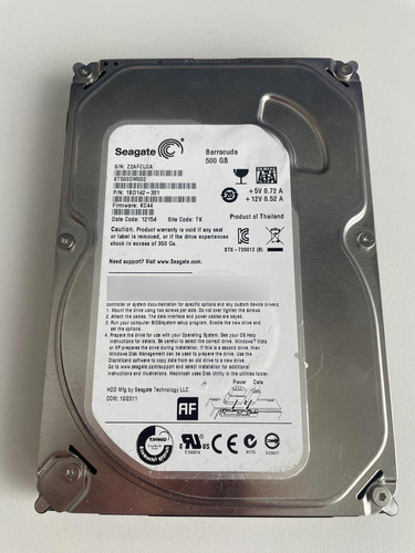 Disco Duro Seagate Barracuda 500gb St500dm002