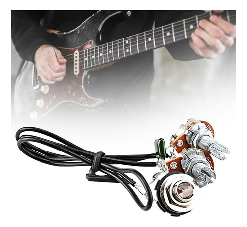 Conector De Tono De Volumen De Potenciómetro De Guitarra